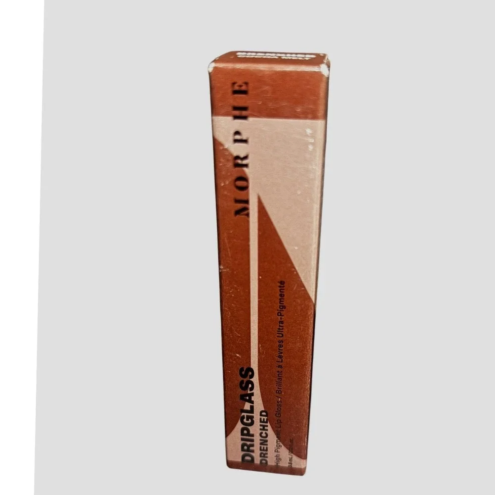 Morphe Dripglass Drenched High Pigment Lip Gloss Cocoa Melt Brown New in Box